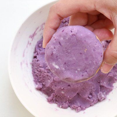 我这样做#安佳万圣烘焙奇妙夜#芋头饼，家人都爱吃