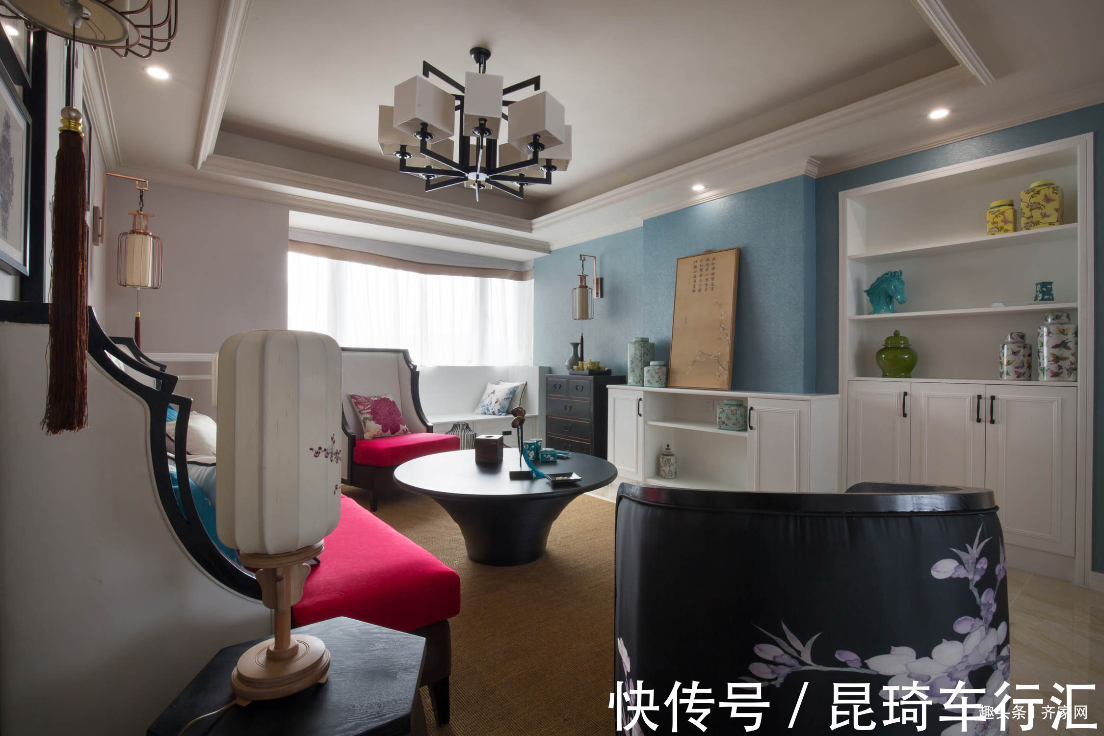 东方之美|新中式装修设计,满足爸妈和年轻人的双重需求,国潮代表!