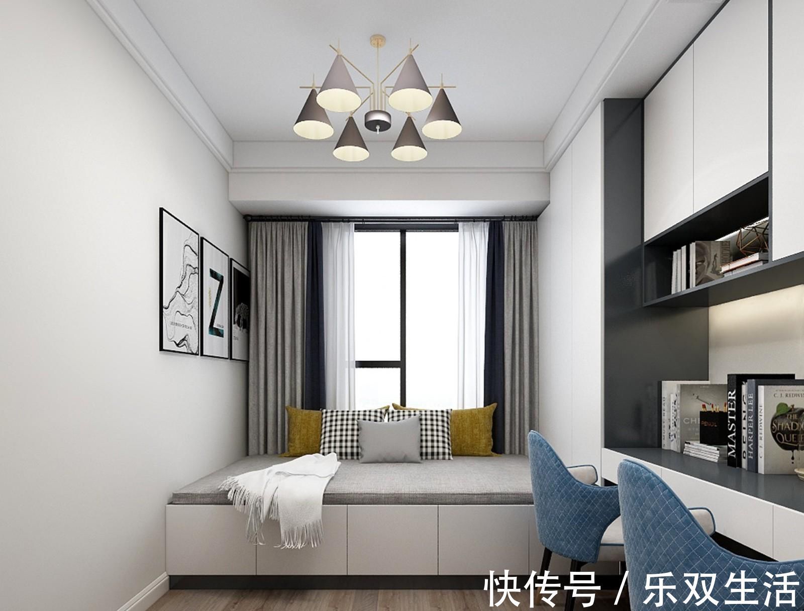 榻榻米|150㎡现代三居室,如此简约时尚,难怪邻居都来参观