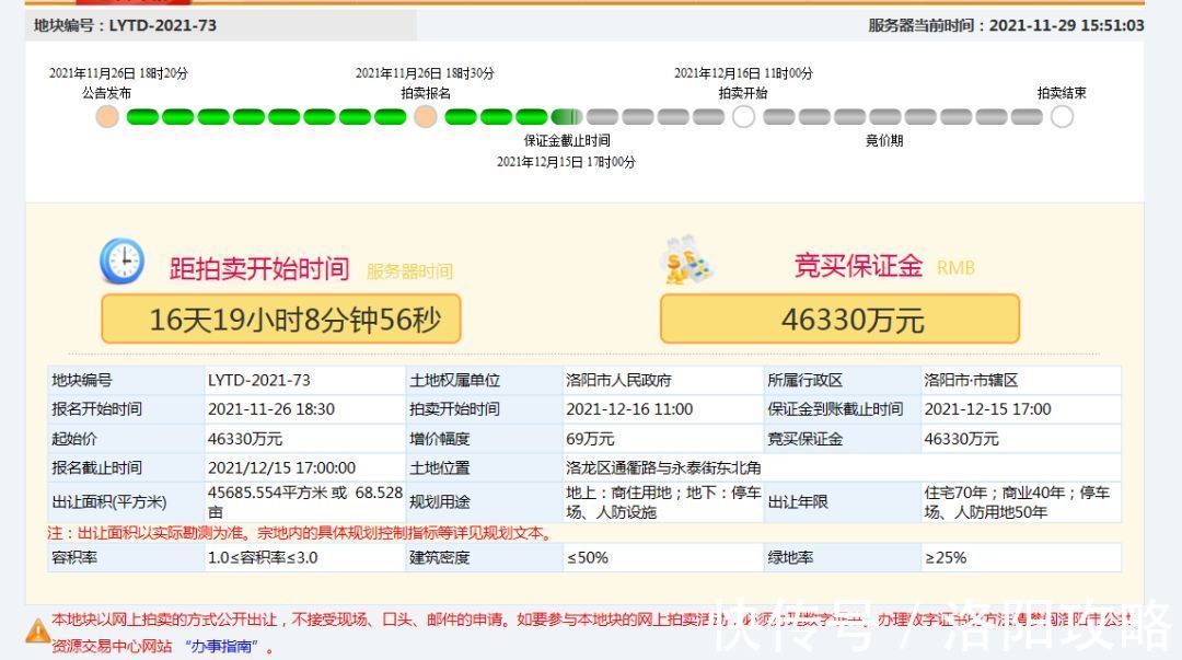 绿地率|洛龙区挂牌出让两宗土地!拟建设“三出阙”城市地标