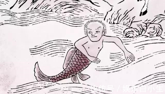 陵鱼&南海出现过的鲛人,头似人尾似鱼,鲛人真的存在吗?古书中有记载