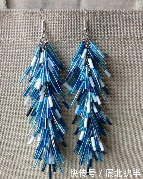 铁丝|嫌弃耳环难看,在家拿些珠子,串一串,每天都戴不同风格!附教程