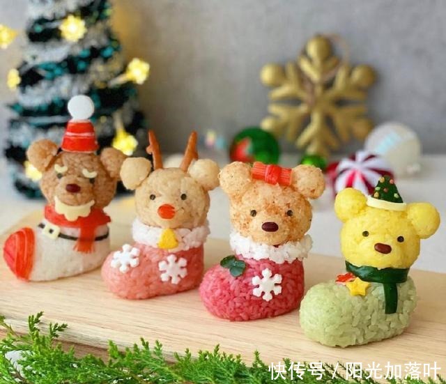 三明治|这么可爱的圣诞节三明治你舍得吃吗学习了!