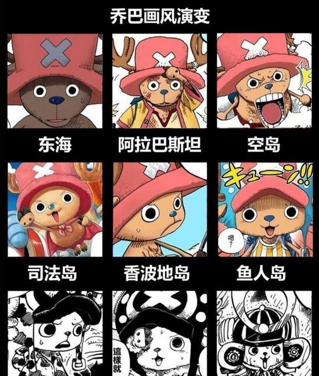 男主角|海贼王漫画画风变化,女性身材不如以前,比例失调太夸张