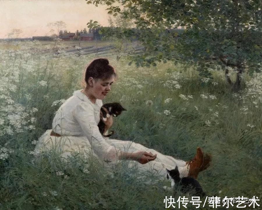 丹尼尔$芬兰第一代女性艺术家之一,艾琳·丹尼尔森的油画作品欣赏