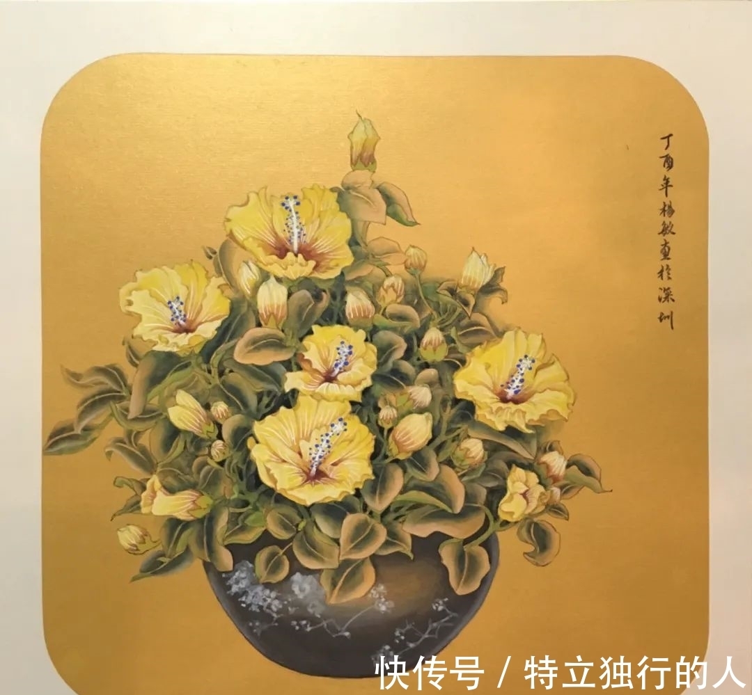 x50$春风花草香—中国画创作研究院叶丽美工作室工笔花鸟画迎春线上