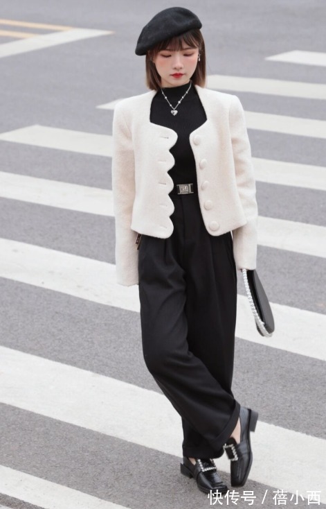 百搭|老爹鞋过时了,有气质的女人都必备“乐福鞋”,简约、百搭还耐穿