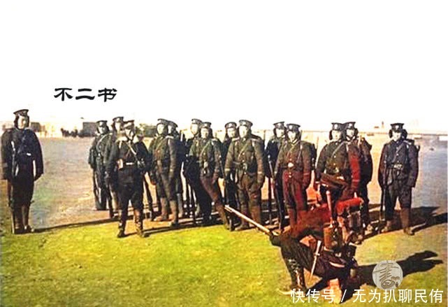 清朝|上色老照片:镜头下真实的清军,武器优良训练有素,和想象中不同