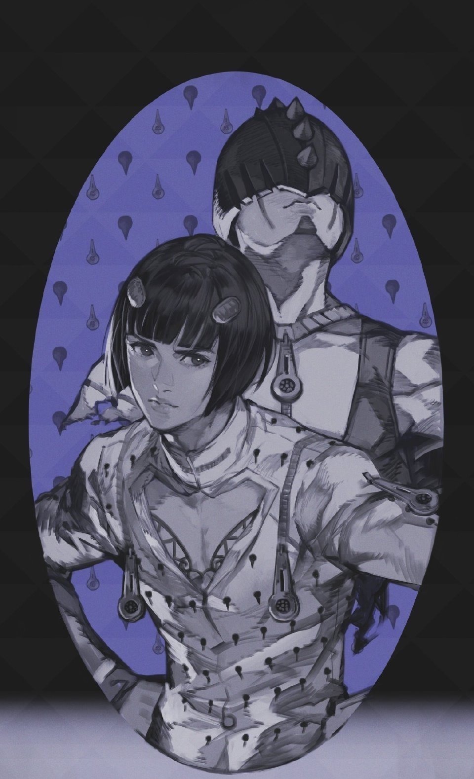 星辰斗士|知名画师绘制《JOJO》同人,画风细腻温柔,空条徐伦也出场