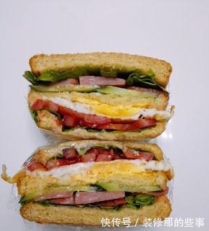 家庭早餐做法,简单方便三明治,简单美味营养,吃不够,适合小白
