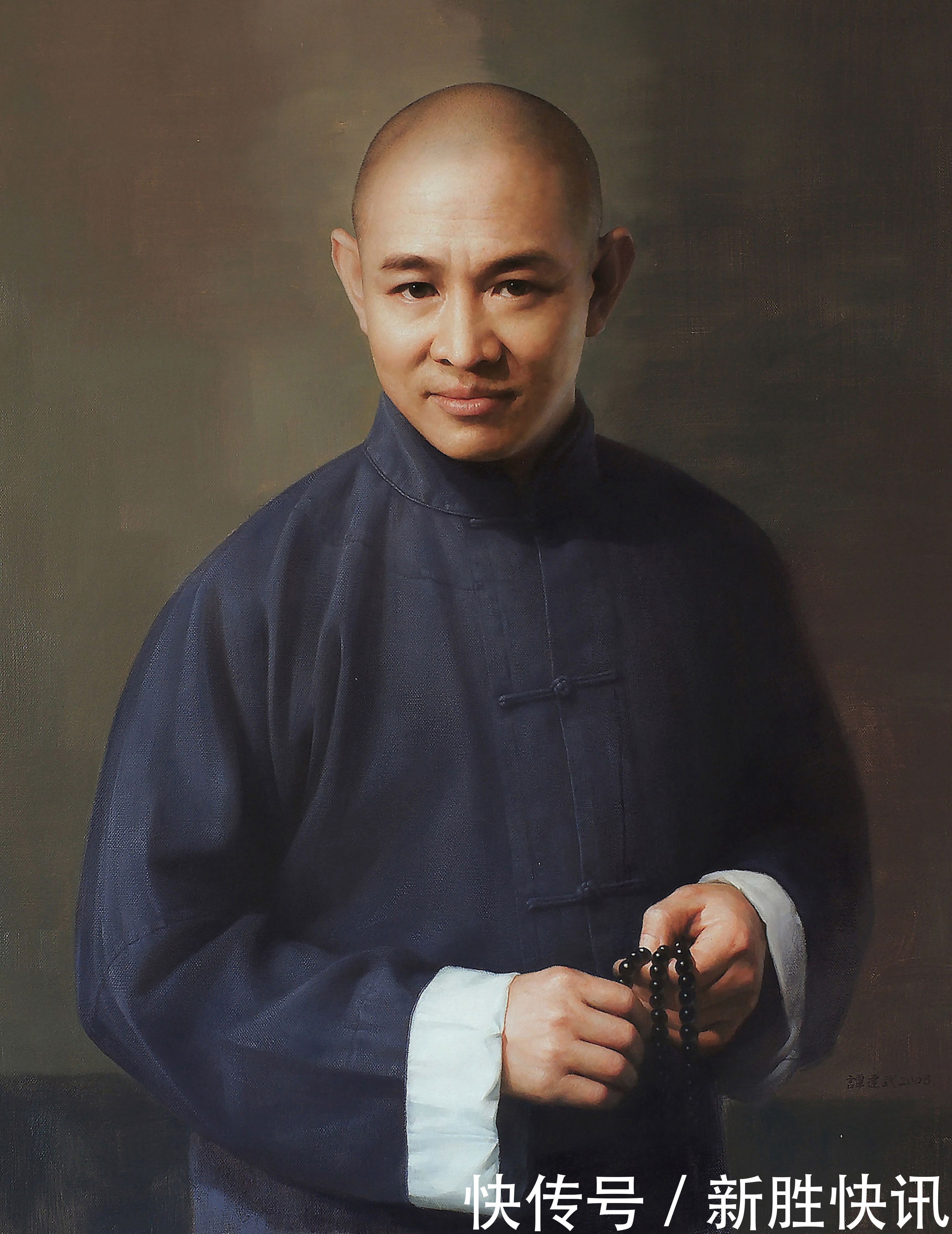 龙之吻@李连杰的13幅书法墨迹品鉴,行云流水,网友:这字有几分武侠味