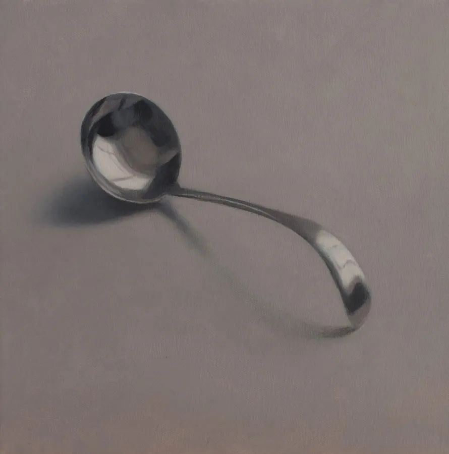 孤独感#柔和的光影和质感,她的静物画散发着一种孤独感!