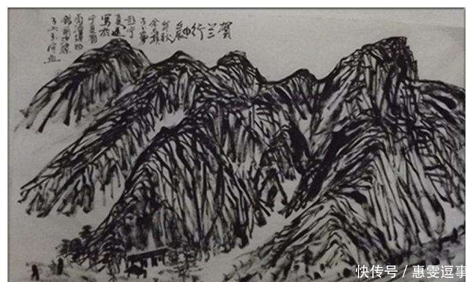 一无是处|曾翔焦墨画被喷的一无是处!将纸涂黑就算大师,网友:能好好画吗