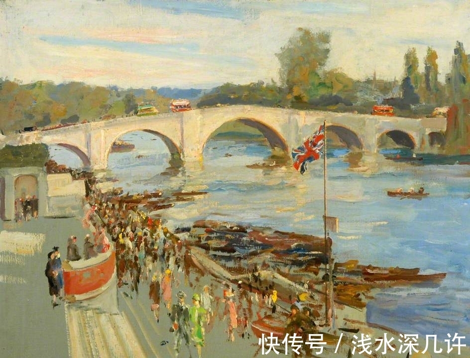 博物馆&格拉斯哥画派：喜欢在户外自然光下作画，油画采用自然主义风格