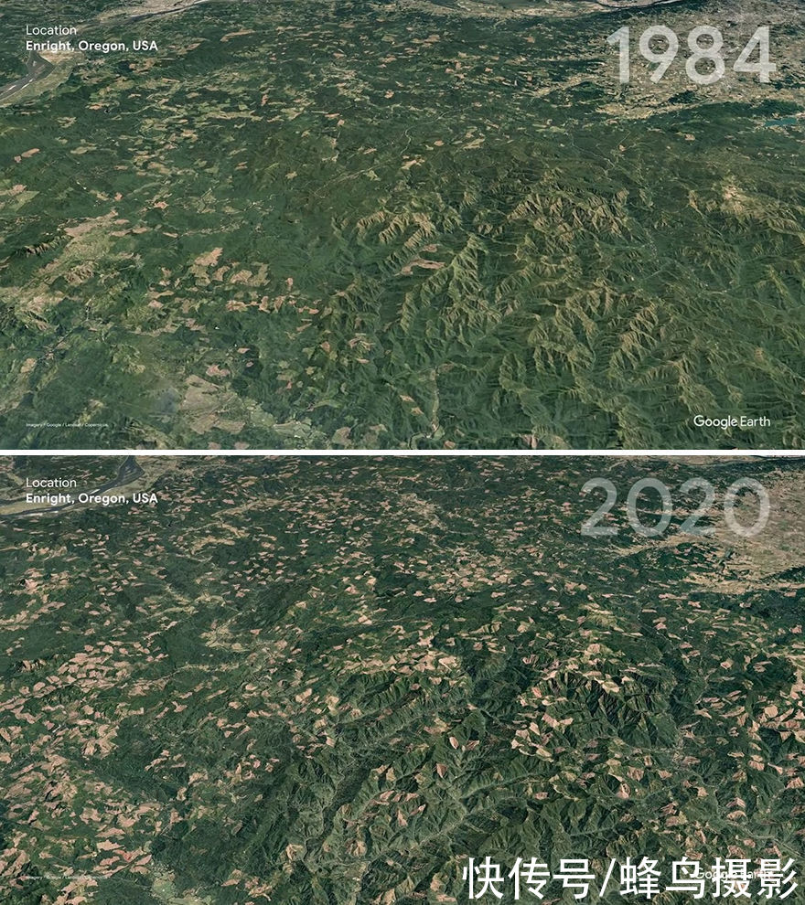 14张卫星拍摄的地球30年对比照,变化触目惊心,死海快要消失了