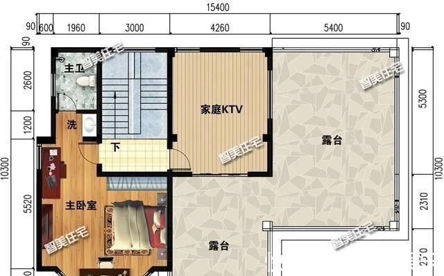 简欧|平屋面+简欧风格设计的别墅,第一栋简约造型,太受欢迎