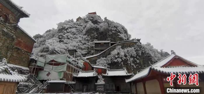 武当山|湖北武当山雪景美如画