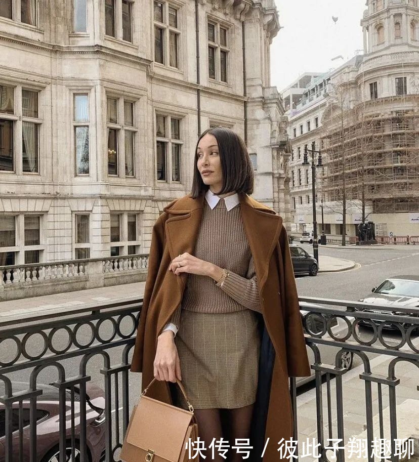 大衣别再穿一身黑了!这样穿才洋气!