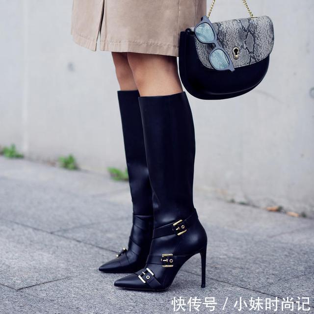 高跟及膝靴 要的就是这种刚刚好
