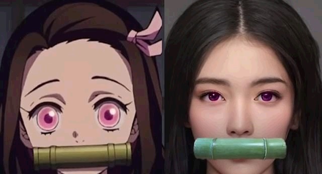 魇梦|当《鬼灭之刃》被还原成真人,次元壁脆弱得不堪一击,这也太像了