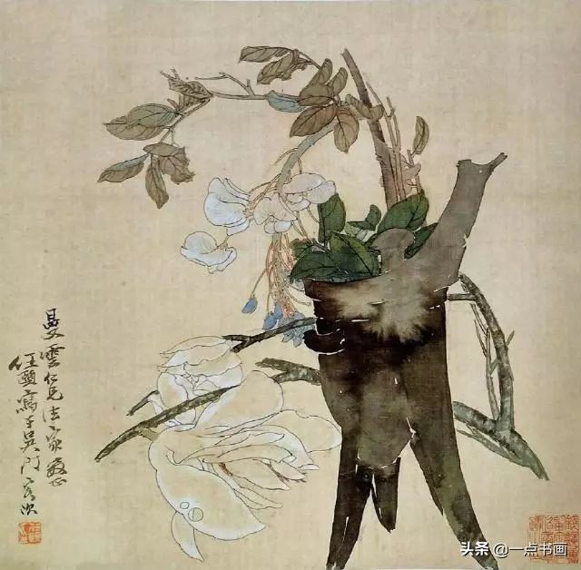 物象|没骨花鸟画的特点和技法