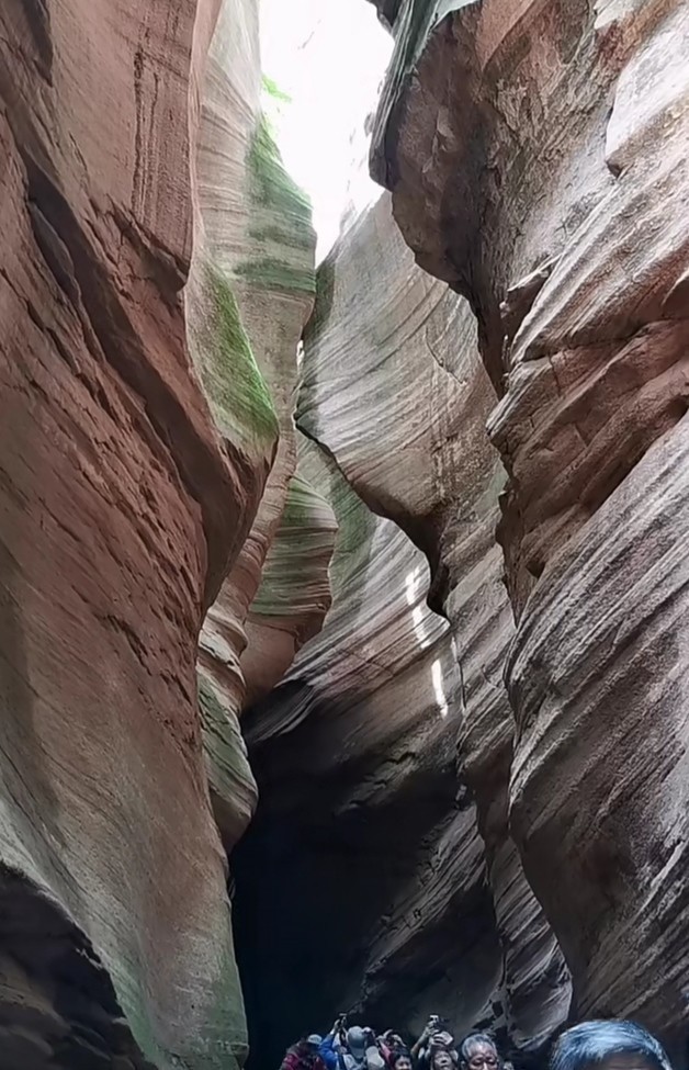 风景|实拍形态万千的雨岔大峡谷风景