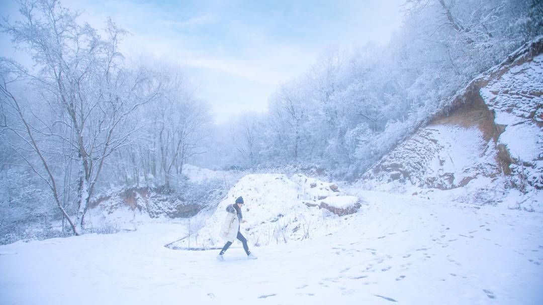 风景|俯仰皆风景 四川广元旺苍唯美雪景惹人爱