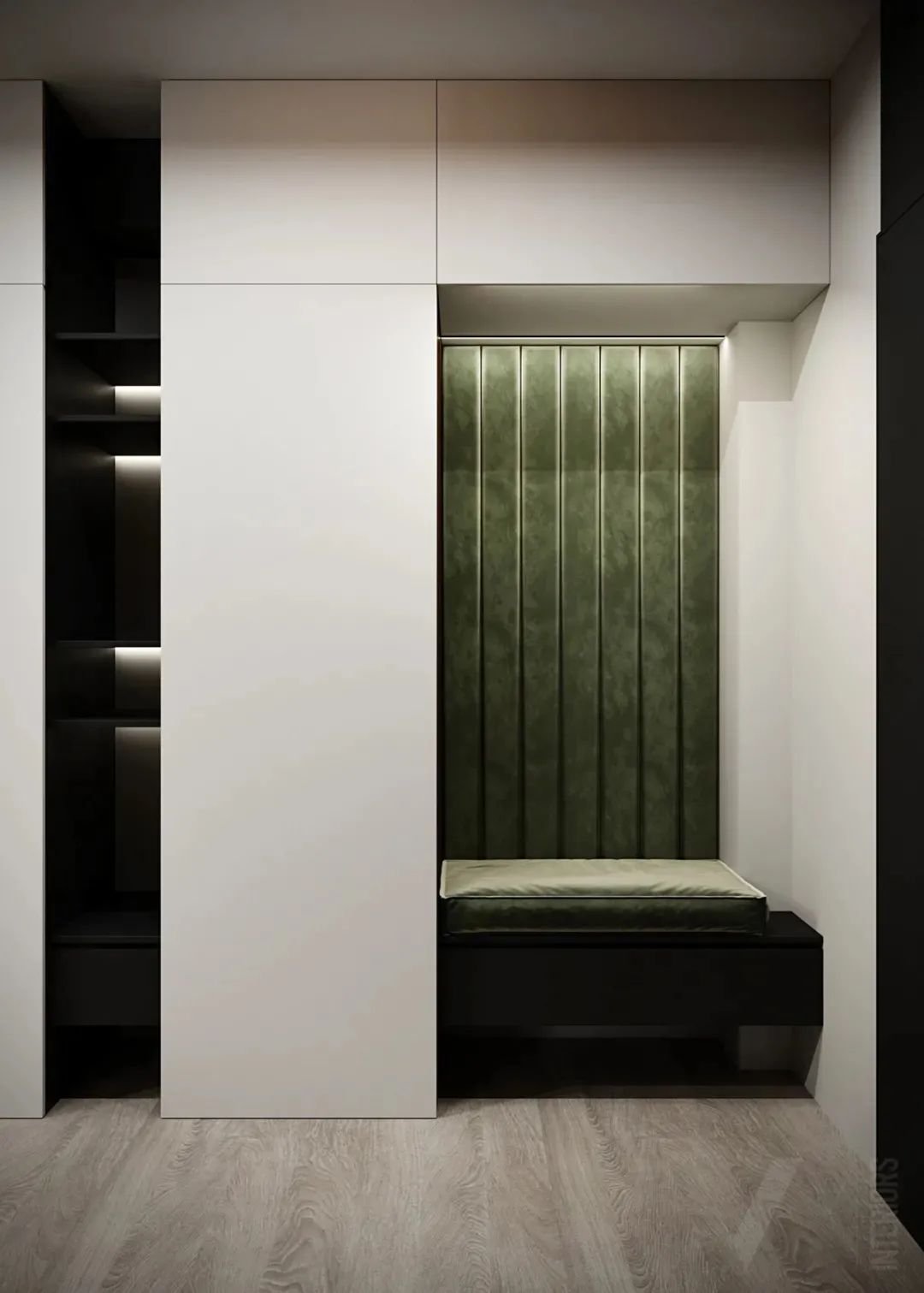 家装|80款入户鞋柜设计方案,人家这样装,太亮眼了