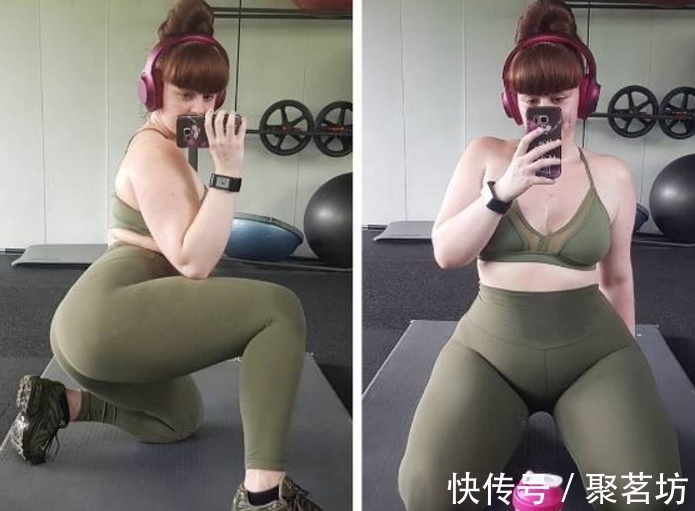 健身房|女子坚持健身2年却日渐长胖,网友却表示她胖对了地方