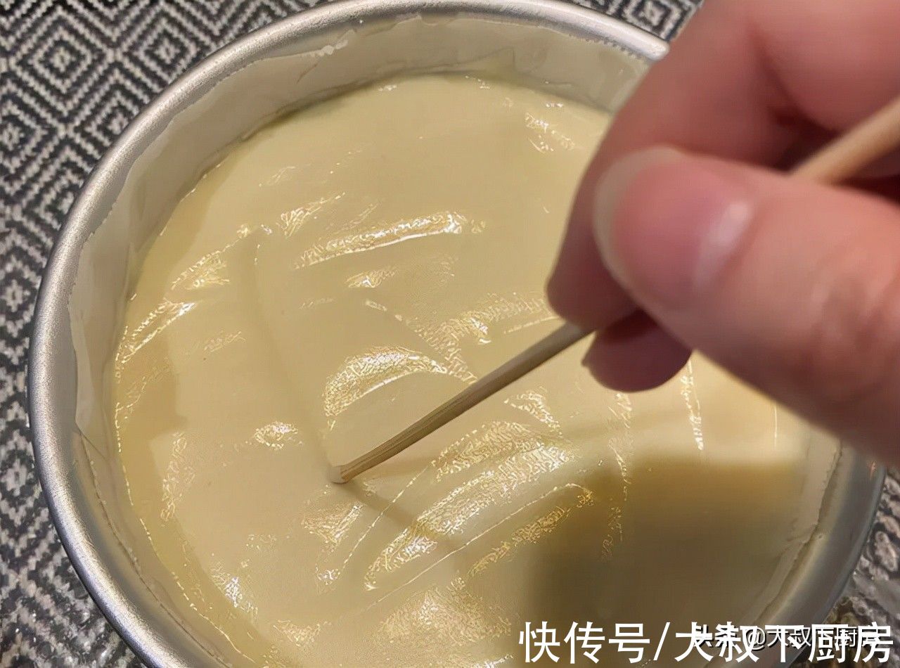只需一个气炸锅!大叔教你自制海绵蛋糕,松软可口,超级好吃