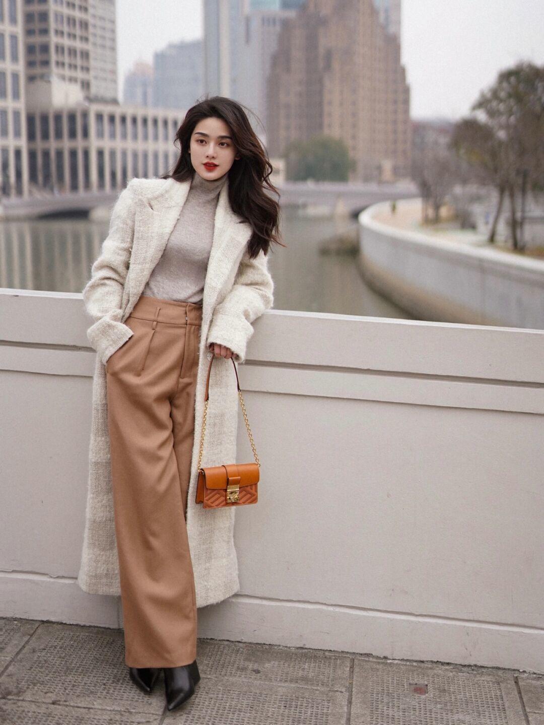 燕麦色 气质女人冬天都爱穿这些“大衣”,保暖又温柔,这个冬季谁穿谁美