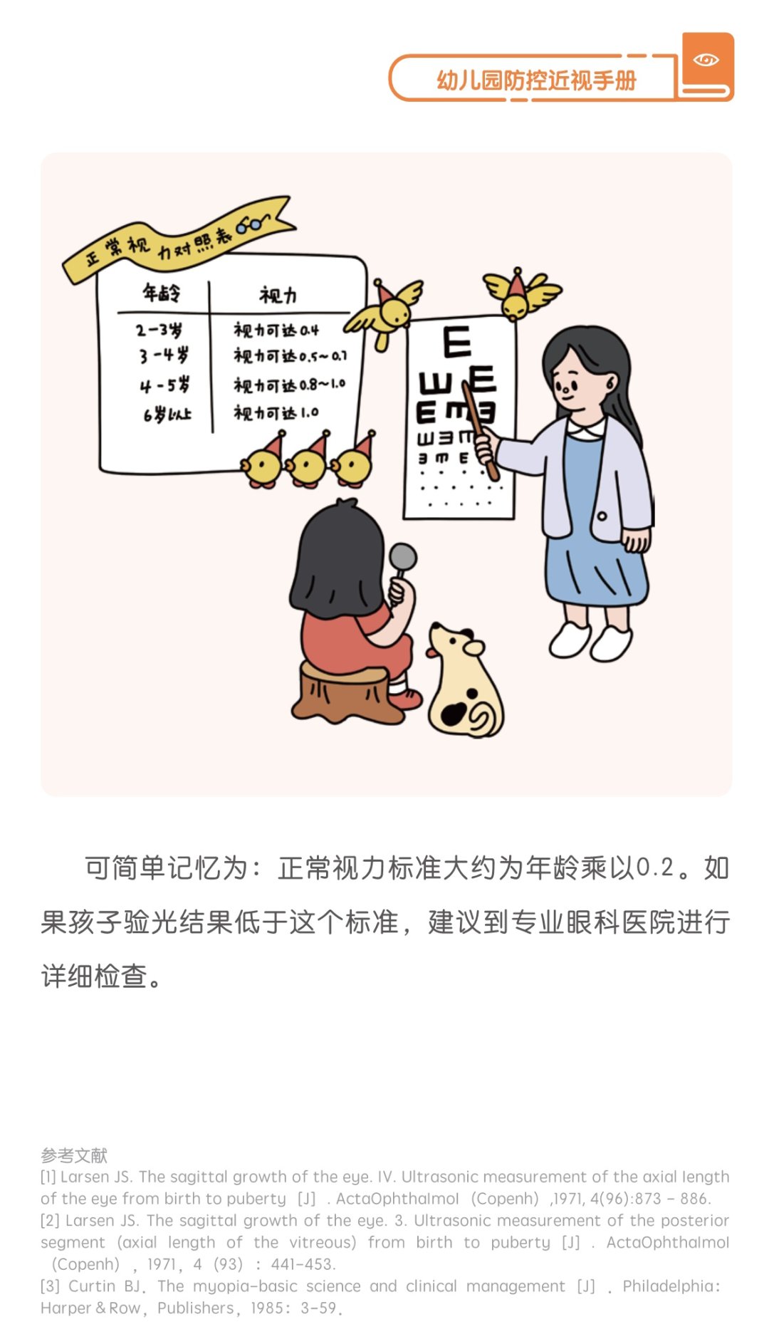 幼儿园防控近视手册|转载| 手册