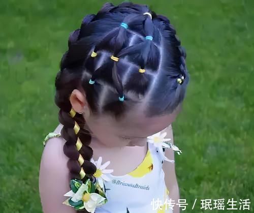 发质|这几种扎头发的方式,时间越长对孩子的头皮伤害越大,你别不在意