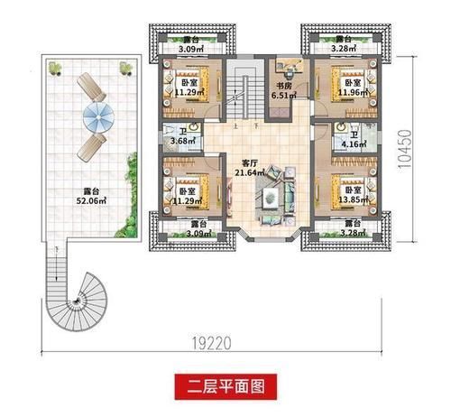建房|当别墅设计遇到与父母分开住,这种主屋结合偏房建房方式,真前卫