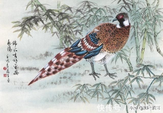 张书旗$中国画家笔下的大吉图:已知全五德 安逸胜凫鹝