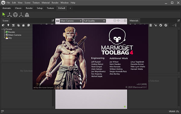 Marmoset Toolbag 4破解版 v4.0