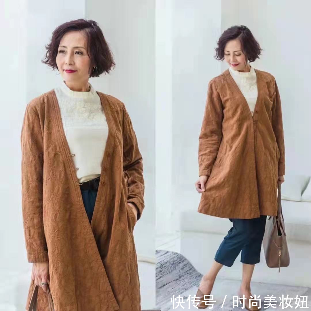 气质|这才是中年妈妈该有的穿搭,端庄优雅又高级,每套都很显气质