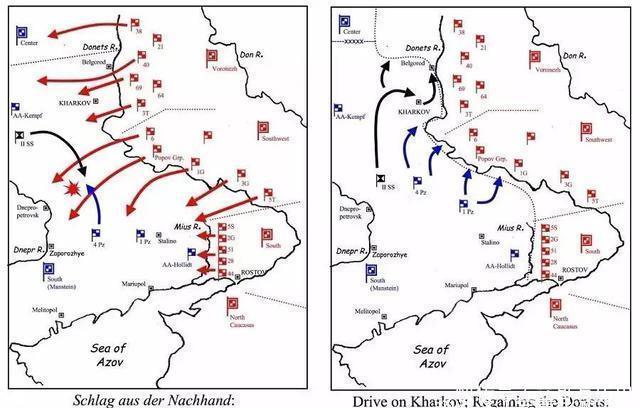 苏军|10万德军击溃50万苏军,这场战役曼施坦因绝地反击,德国续命之战
