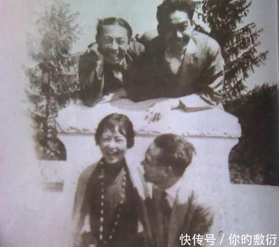  林徽因|黑白照片里的林徽因，图三与梁思成在热恋，图六散发着母性的光辉