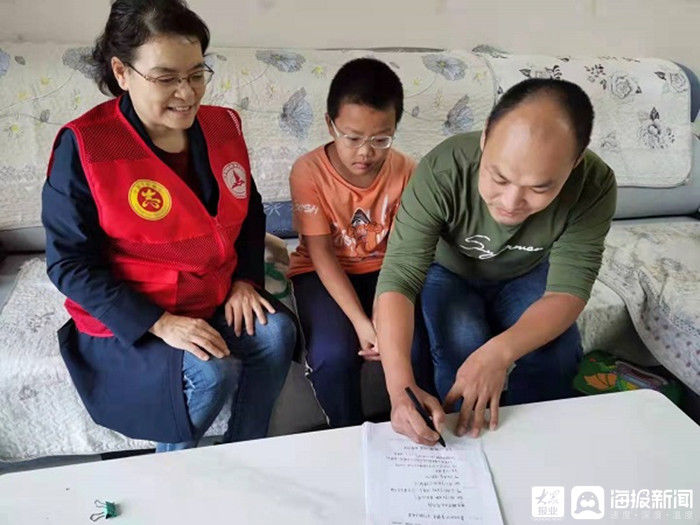 老师们|家访面对面 沟通心连心 广饶县大王镇育才小学组织开展假期家访活动