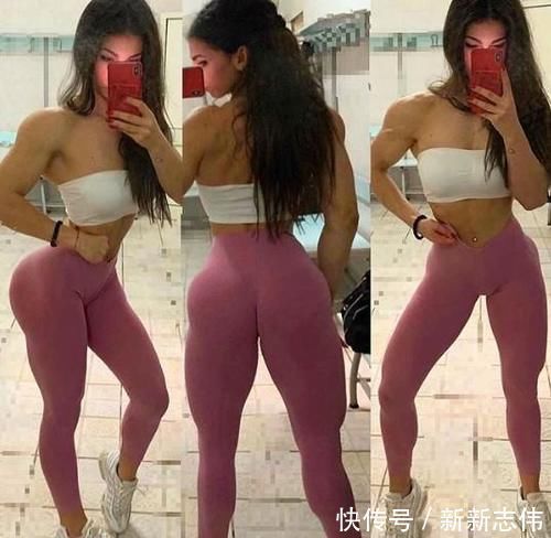 健身|她喜欢打棒球和网球，在参加健身比赛后，体格越来越健美