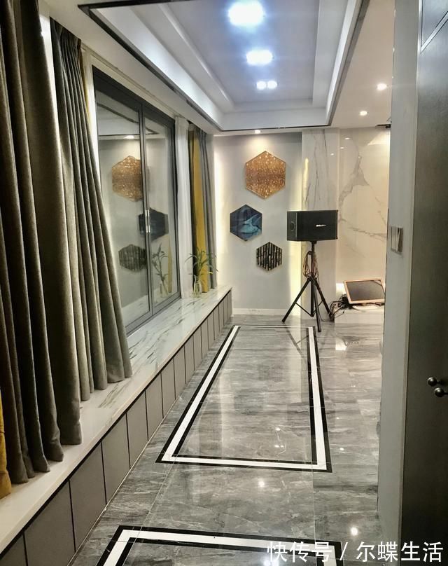 装修|他家大房子全屋装修花了57W，很漂亮，进屋就被迷住，真心羡慕