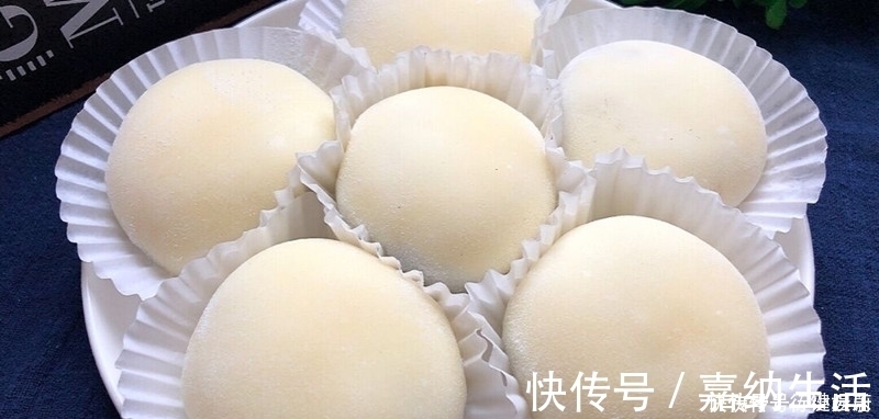 外面卖5元一个的雪媚娘,1分钟教你在家做,无需烤箱,软糯香甜