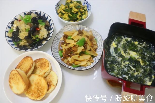 家常|今日晚餐,清淡家常,不长胖系列~