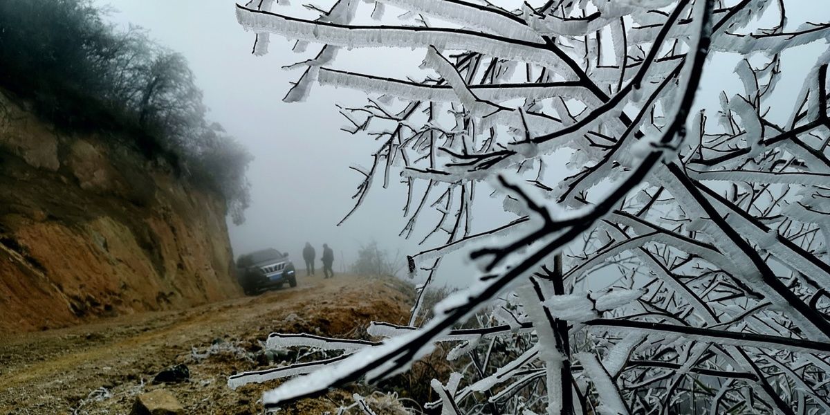 广西|广西灌阳高山雪景迎客来