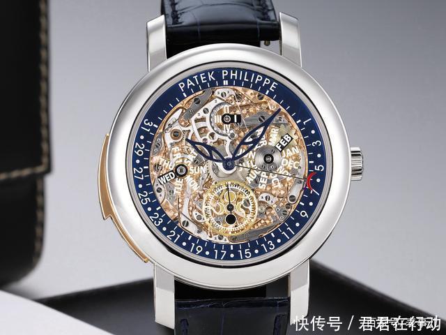 张康阳戴了什么表400万的百达翡丽,而且是镂空三问万年历!
