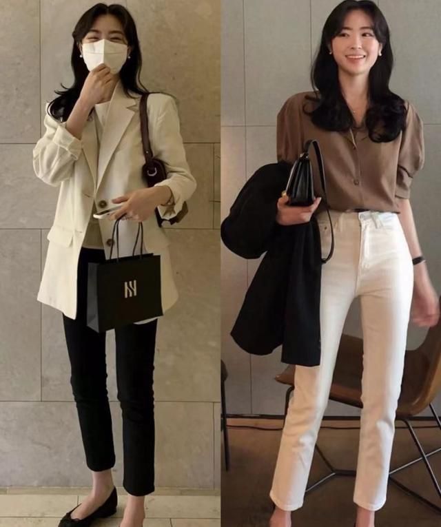 搭配 职场穿搭要知性优雅显气质！学韩系博主的通勤风搭配，简约又时髦