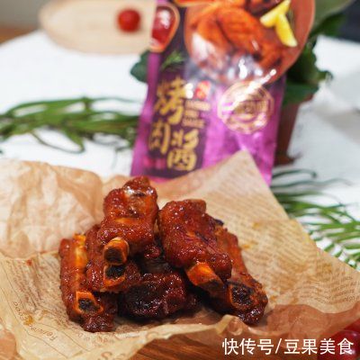 排骨|新奥尔良排骨·没胃口·在家做个10分钟夜宵吃