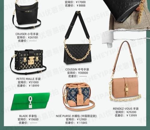 优奢易拍盘点｜各大品牌新款包包种草｜二手奢侈品包包