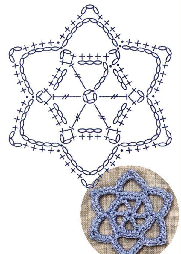 55款钩编平面花片图解,各个形状都有,以后钩什么都可以!收藏